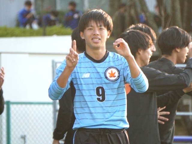 得点ランキング６位 山中 麗央