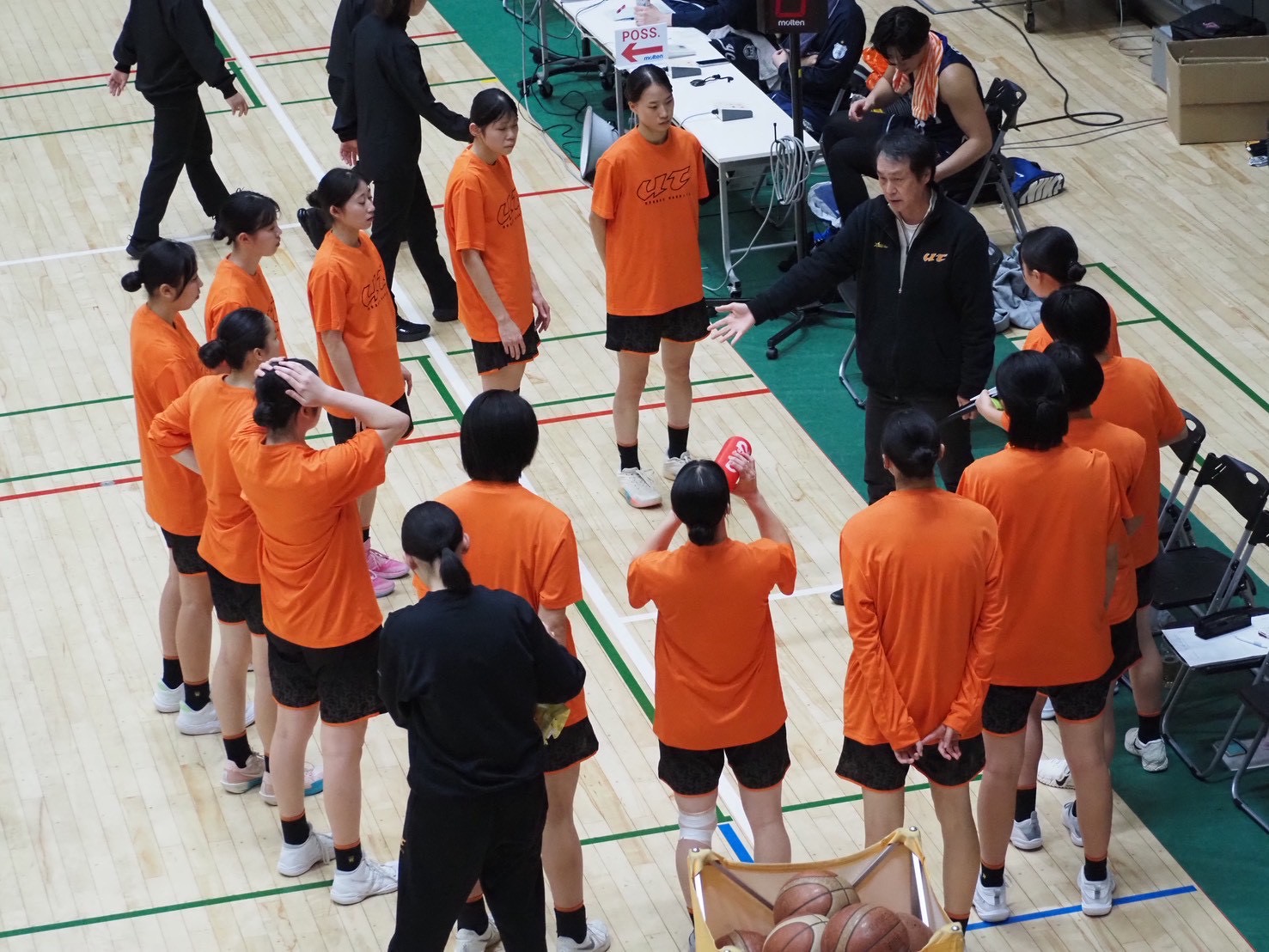 女子バスケットボール部｜TAKUDAI Active!